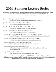 2004  Summer Lecture Series