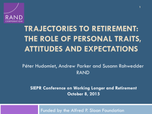 ROHWEDDER_Trajectories to Retirement-2015-10-08_v10.pptx