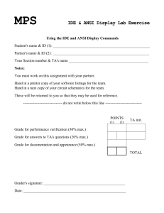 MPS  IDE &amp; ANSI Display Lab Exercise