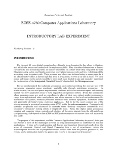 Introductory Lab