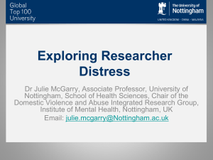 Link to presentation - Dr Julie McGarry