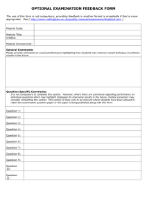 examination-feedback-form