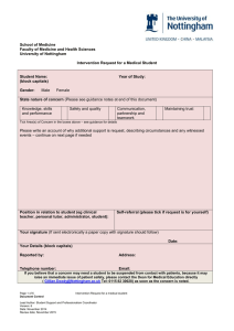 Intervention Request November 2014