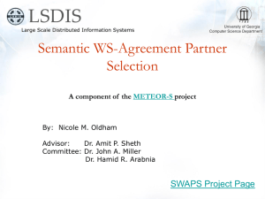 Semantic WS-Agreement Partner Selection  project