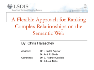 A Flexible Approach for Ranking Complex Relationships on the Semantic Web