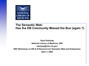 The Semantic Web: