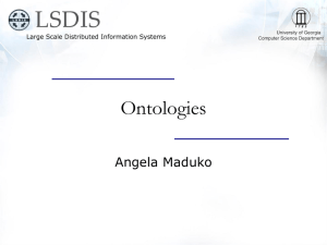 Presentation on Ontologies