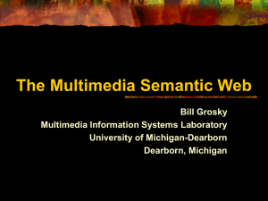 Multimedia Semantic Web