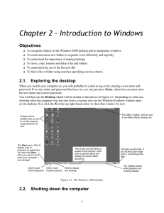 Chapter 2 - Introduction to Windows (DOC, 540 KB)