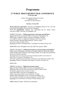 PhDConference2003Programme