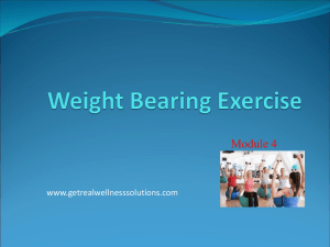 Weight Bearing Module 4