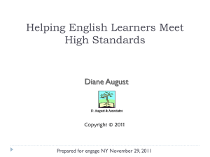 ENL Training Powerpoint