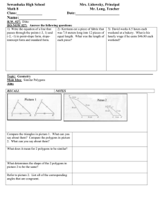 Math 8 Lesson Plan 27 Similar Polygons class outline for students.doc