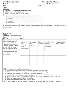 Math 8 Lesson Plan 32 Graphing Functions Class Outline for students.doc