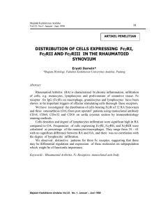 Hal 11  vol.22 no.1 1998 Distribution of Cells expressing - Judul