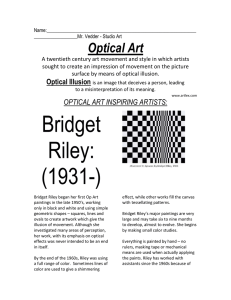 Optical Art Handout