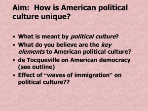 Political Culture PowerPoint