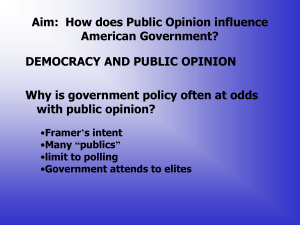 Public Opinion PowerPoint