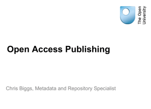 Getting to Grips with Open Access Publishing 2015-12 v2