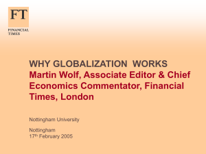 'Why Globalisation Works'