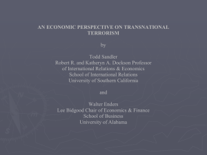 'Collective Action and Transnational Terrorism'