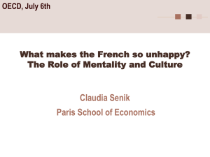 What Makes the French So Unhappy