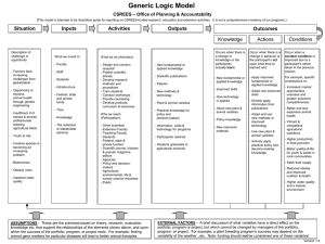 Generic Logic Model