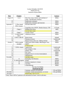 Lecture Schedule