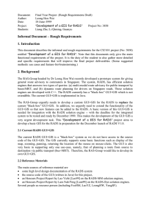 Document: Final Year Project  (Rough Requirements Draft) Author: Leong Hon Wai