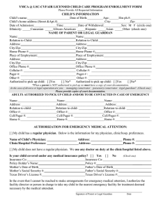 registration forms