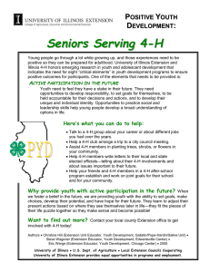 Active Participation in the Future (Seniors)