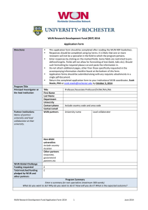 RDF Application Form