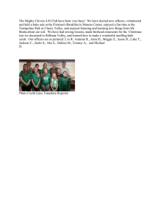 The Mighty Clovers 4-H Club have been very busy! ... and held a bake sale at the Fireman's Breakfast in...