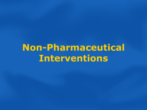 Non Pharmaceutical Interventions