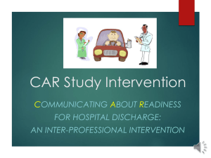 CAR(Communicating About Readiness) Study