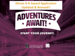 2016 Illinois Award Application Presentation