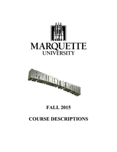Fall 2015 course descriptions