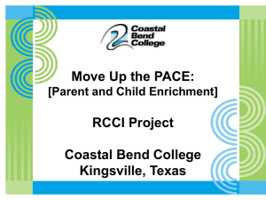 Move Up the PACE [Parent and Child Enrichment]