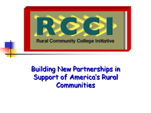 Getting to Know the Regional Rural Development Centers