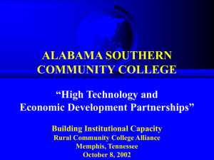 High Technology and Economic Development Partnerships