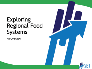 Exploring Regional Food Systems An Overview