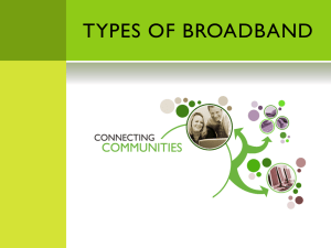 Types of Broadband