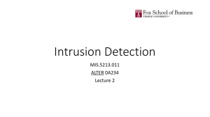 Intrusion Detection2