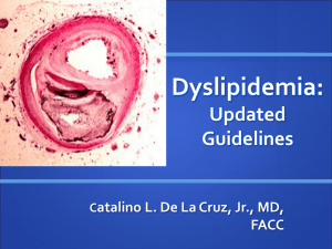 Dyslipidemia