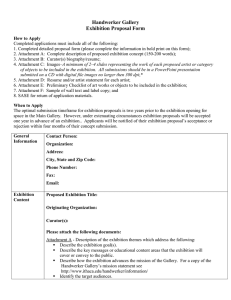 Download Handwerker Exhibition Proposal Form