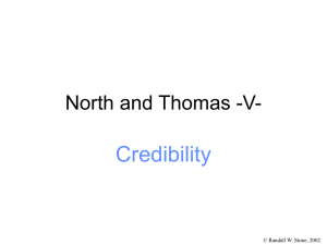 Credibility North and Thomas -V- © Randall W. Stone, 2002