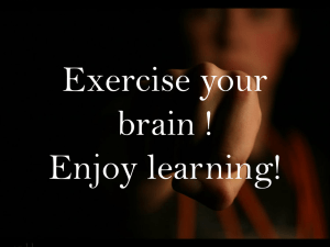 Exercise your brain and enjoy learning!, by Asma Yousef Al-binali, Khulood Zaki Malallah, Asmahan Hussam Ghali, Munira Walid Fayad, Mariem Mahoumoud Fawzi, Rana Ahmed Saleh and Zahra Abdulla Haji young person (16+)