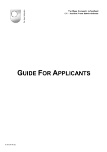 Guide for Applicants