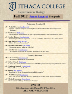 Download Jr. Research: Fall 2012
