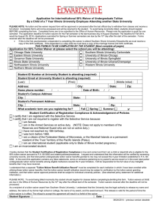 Form for Dependents Attending Any Other State of IL University